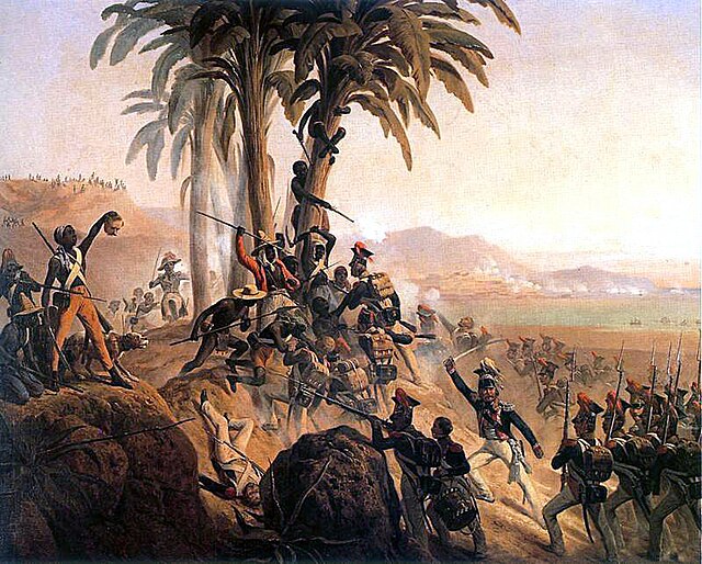 Battle between Polish troops in French service and the Haitian rebels. The majority of Polish soldiers eventually deserted the French army and fought 