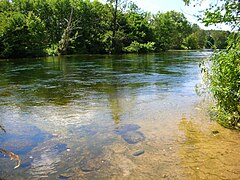 Rzeka naturalna o wodzie II klasy czystości