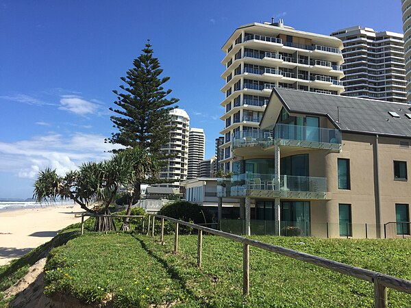 Foreshore beach houses, 2015