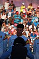 Deutsch: Beachhandball bei den Olympischen Jugendspielen 2018 in Buenos Aires; Tag 7, 13. Oktober 2018; Medaillenzeremonie Jungs - Gold: Spanien, Silber: Portugal, Bronze: Argentinien English: Beach handball at the 2018 Summer Youth Olympics in Buenos Aires at 13 October 2018 – Medal Ceremony Boys - Gold: Spain, Silver: Portugal, Bronze: Argentina Español: Handball de playa en los Juegos Olimpicos de la Juventud Buenos Aires 2018 en 13 de octubre de 2018 – Medalla Ceremonia para niños - Oro: España, Plata: Portugal, Bronce: Argentina