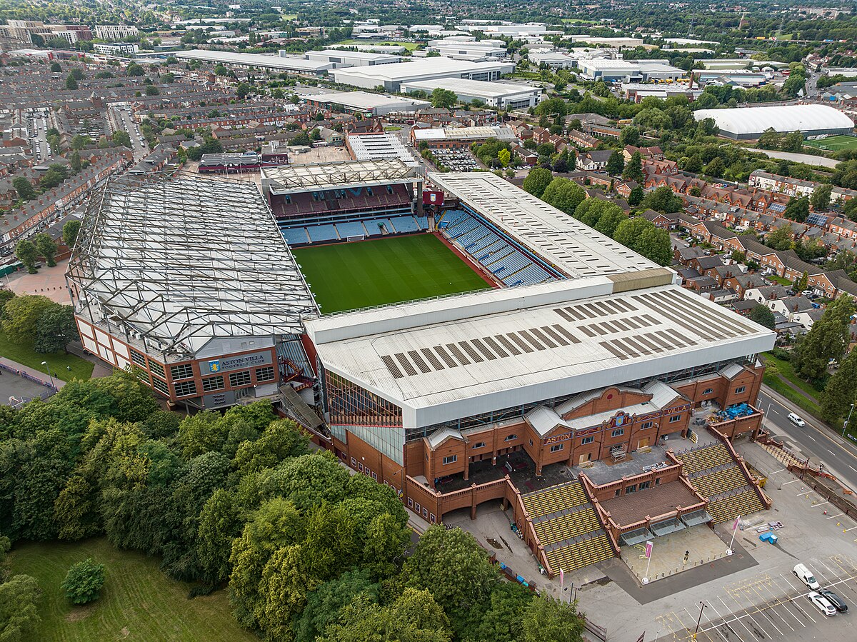 Villa park отзывы. Бирмингем стадион вилла парк. Aviva Stadyumu. Villa Park.