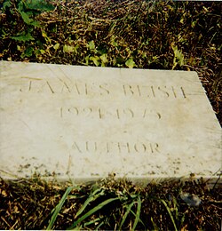 Autorův hrob v Oxfordu