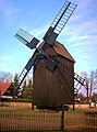 Bockwindmühle mit technischer Ausstattung