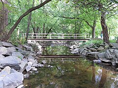 Bon Air Park footbridge in 2017