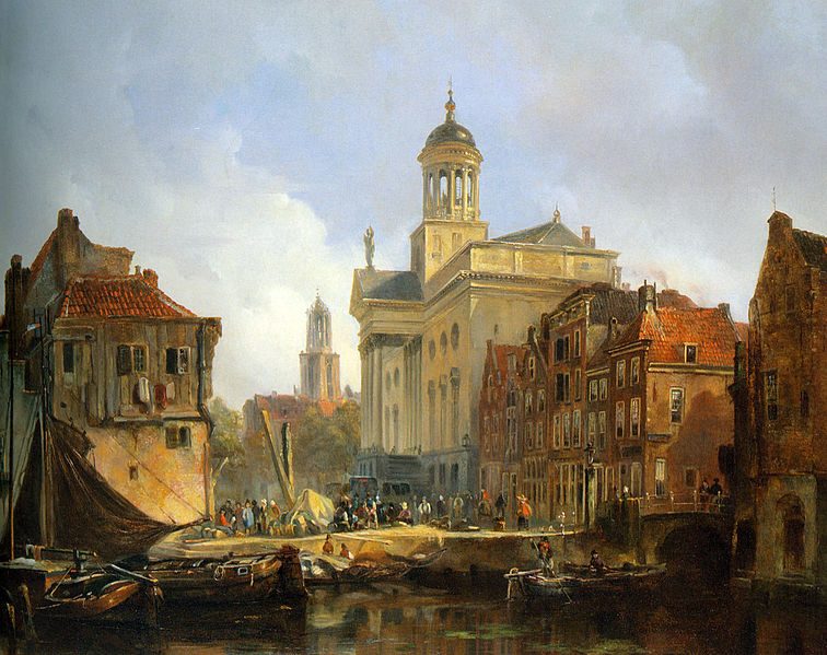 File:Bosboom Johannes View Of Utrecht Oil On Panel.jpg