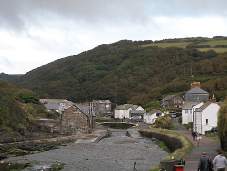 Boscastle path