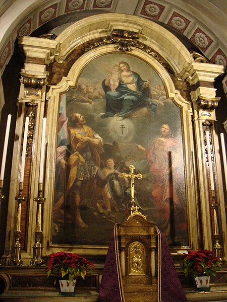 File:Brescia San Faustino in riposo pala altare by Stefano Bolognini.JPG