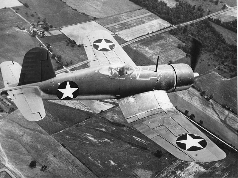 File:Brewster F3A-1 Corsair in flight 1943.jpg