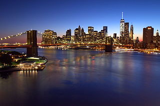 Lower Manhattan Central business district in New York, United States