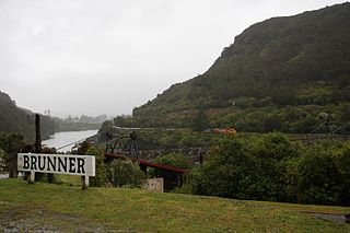 <span class="mw-page-title-main">Brunner, New Zealand</span> Place in West Coast, New Zealand