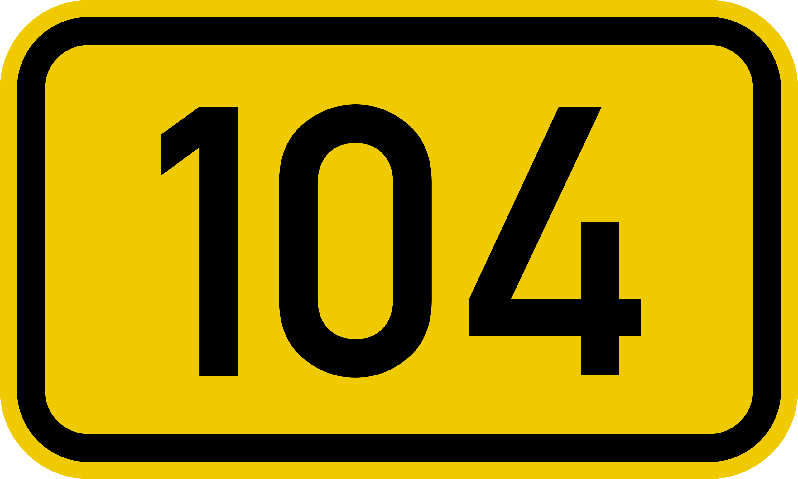 File:Bundesstraße 104 number.svg - Wikipedia