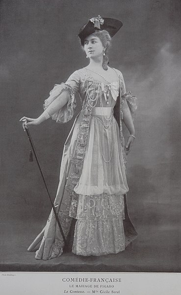 File:Cécile Sorel Le Théatre 1910.jpg