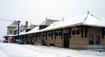 Historic Canadian Pacific Railway Station Saskatoon, Saskatchewan