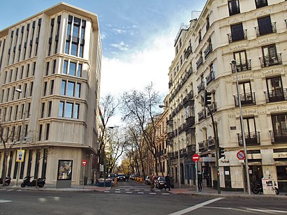 Cómo llegar a Calle de Fernando el Santo en transporte público - Sobre el lugar