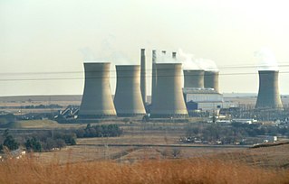 Camden Power Station power plant in South Africa