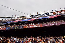 Camp Nou during 2014 La Liga match FC Barcelona(2) - Athletic Bilbao(0) 01.jpg