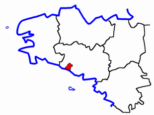 Lage des Kantons Port-Louis