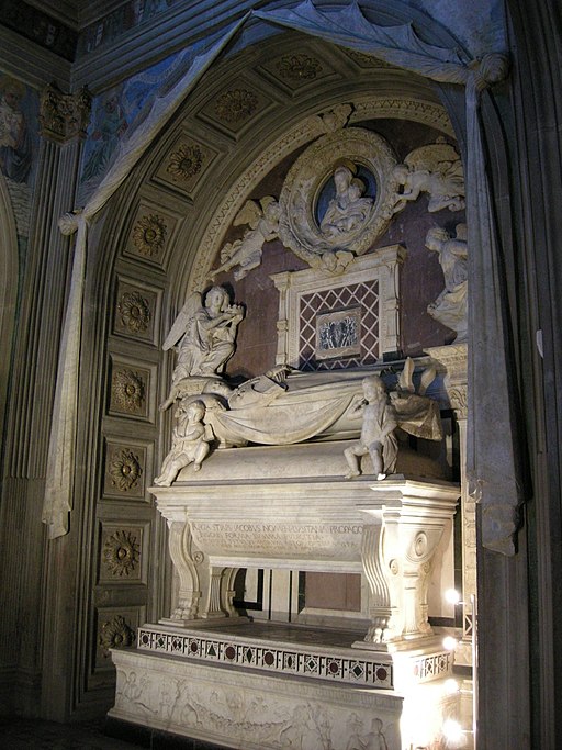 Cappella del cardinale di Portogallo, tomba del cardinale di Antonio e Barnardo Rossellino, San Miniato al Monte