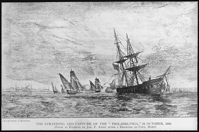 Grounding and capture of USS Philadelphia