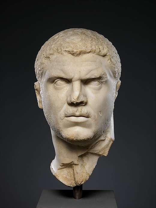 Buste van keizer Caracalla