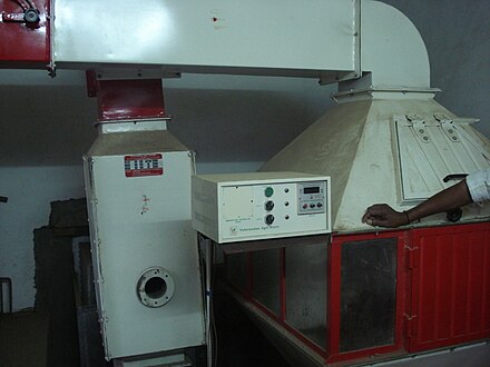 Cardamom drying machine