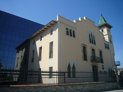 Cal Niubó, edifici modernista seu del Consell Comarcal del Pla d'Urgell