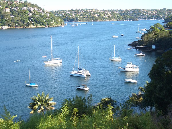 Middle Harbour, view from Castlecrag