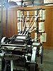 (10) Vlnařský česací stroj z 1. poloviny 20. století