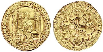 Coins of Edward, the Black Prince