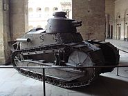 Char Renault FT17 at the Invalides