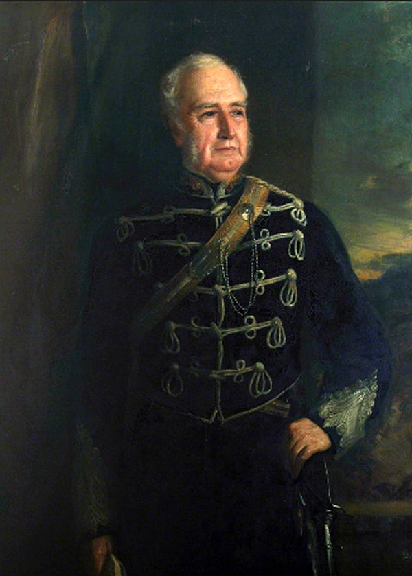 Lord Eversley, 1875 portrait