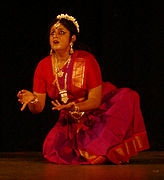 Bharata natyam dancer Chitra Visweswaran