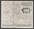 Christian van Adrichem 1590 map Tribus Ephraim, Beniamin, et, Dan iste videlicet Terræ Sanctæ tractus, qui in regionis partitione istis tribus tribubus datus est.jpg