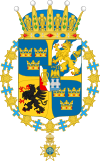 Coat of arms of Prince Alexander, Duke of Södermanland.svg