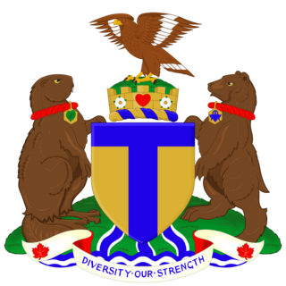 <span class="mw-page-title-main">Coat of arms of Toronto</span> Official coat of arms of the City of Toronto