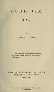 Conrad - Lord Jim, 1900.djvu