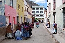 Cholas numa rua de Copacabana