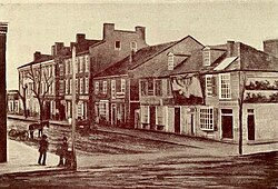 Anthony House - Scene of the 1874 conflict between Brooks and Baxter. Corner of Markham and Main Streets, Little Rock.jpg