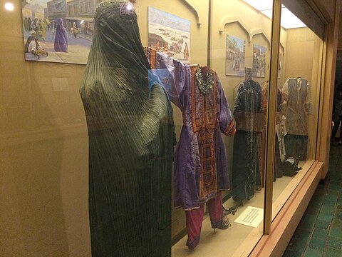 A range of costumes worn by women in Islamic Asia