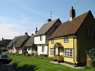 Wendens Ambo Human settlement in England