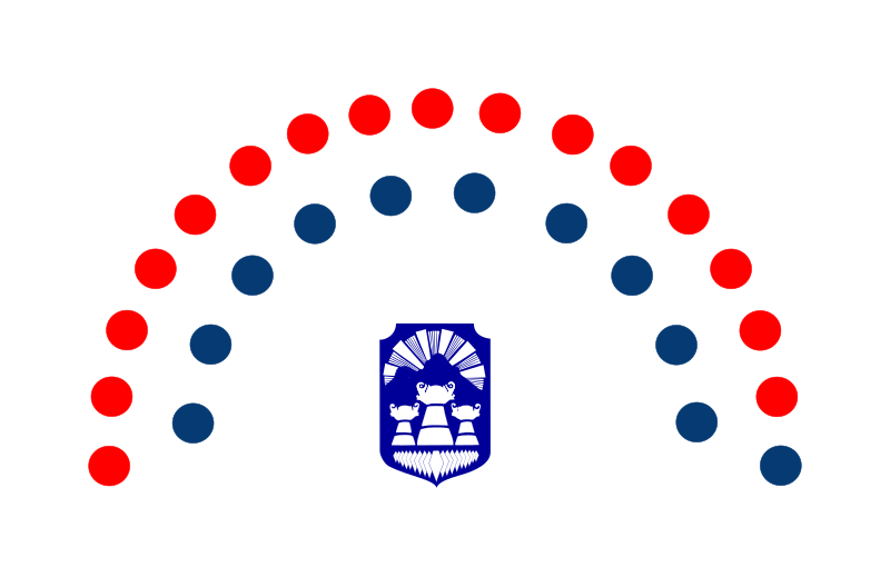 File:Council of Municipality of Prilep, 2013.svg