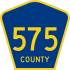 County Route 575 Markierung