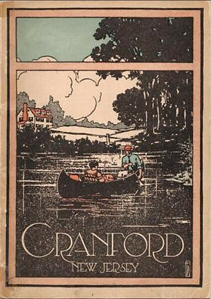 Cranford as depicted on a 1913 Board of Trade brochure