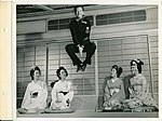 Thumbnail for File:Cry for Happy (1961) Press Photo of Donald O'Connor, Michi Kobi, Miiko Taka, Miyoshi Umeki, and Tsuruko Kobayashi (3).jpg