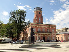 Ratusz, obecnie siedziba Muzeum Częstochowskiego