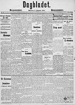 Dagbladet 2. januar 1905 - framside.JPG