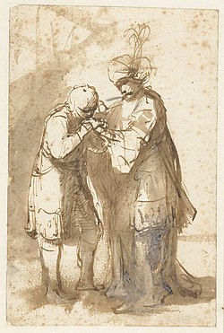 David and Jonathan. Rembrandt.jpg