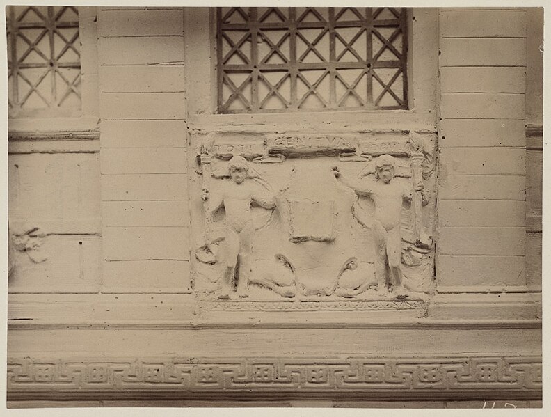 File:Depiction of Boston Public Library seal on plaster model of the McKim Building - DPLA - 5ed0786791e65eab8a6746eb9c36bce0.jpg