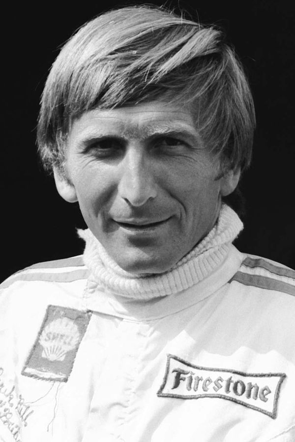 Derek Bell at the Nürburgring in August 1970 when racing Formula 2