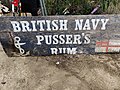 Derelict British Navy Pusser's Rum.jpg